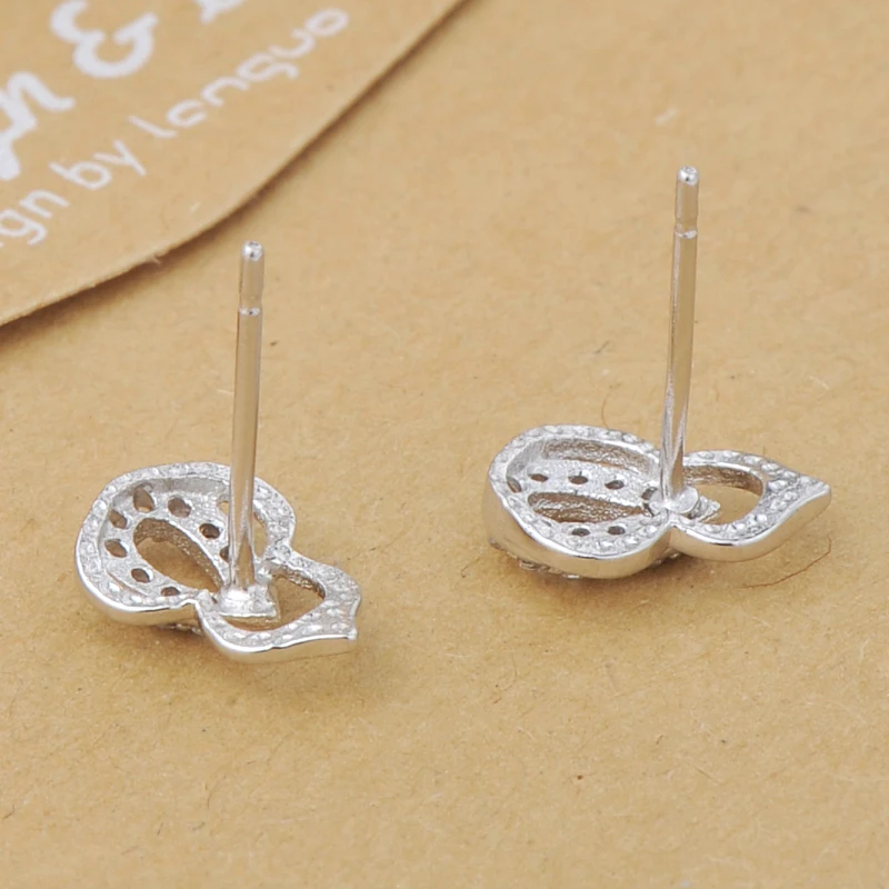 China Earrings Fashion Gourd Pattern Lucky Wedding Jewelry for Women Sterling Silver Stud Female Gift | Украшения и аксессуары