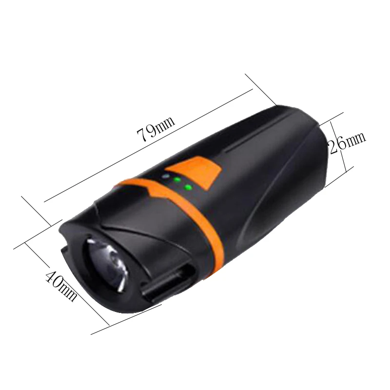 Велосипедный спорт вспышка светильник USB Перезаряжаемые светодиодный IPX6