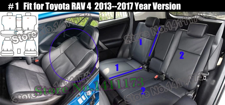 Защитная крышка для сидений, подходит для Toyota RAV 4 2008 2012 2013 автомобильные аксессуары льняные Чехлы и опоры