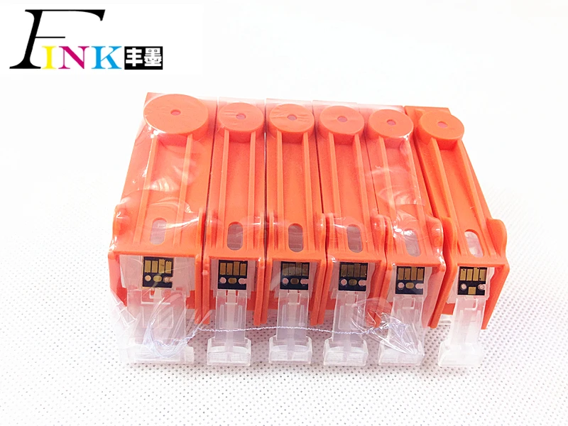 6 colors BCI-325 refill ink cartridge for Canon PIXUS MG8130 MG6130 with chip printer GY grey top quality ARC | Компьютеры и офис