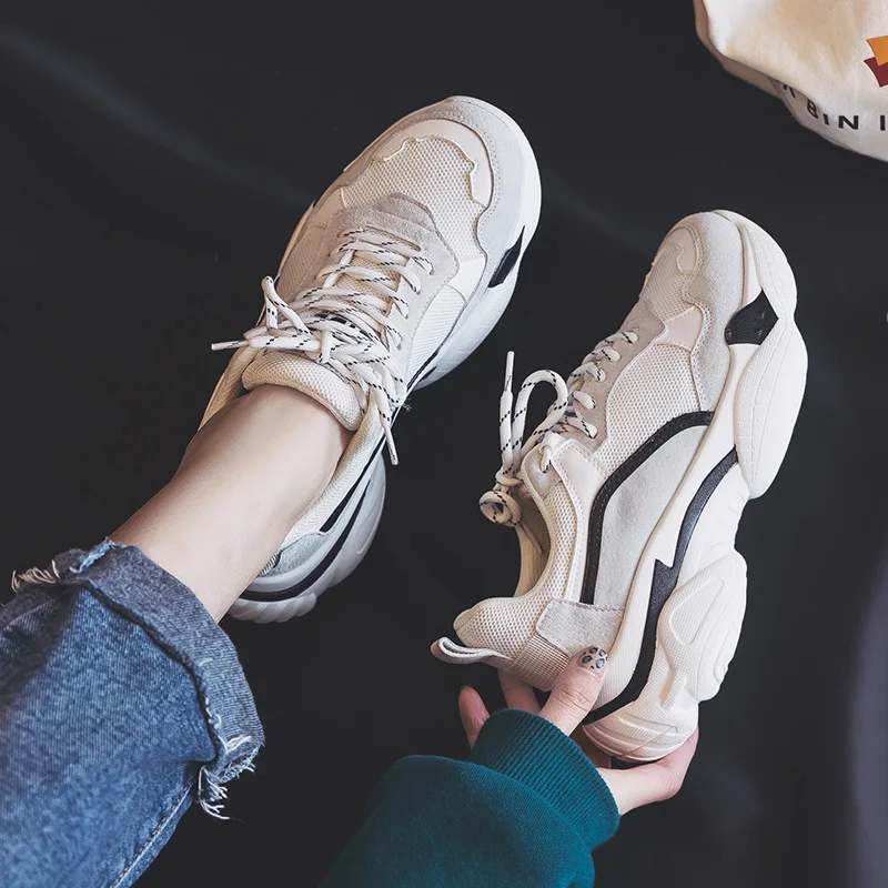 FUJIN Brand Women Casual Sneakers Women Shoes Spring Autumn Summer Female Shoes Lace Up Comfortable for Women Shoes