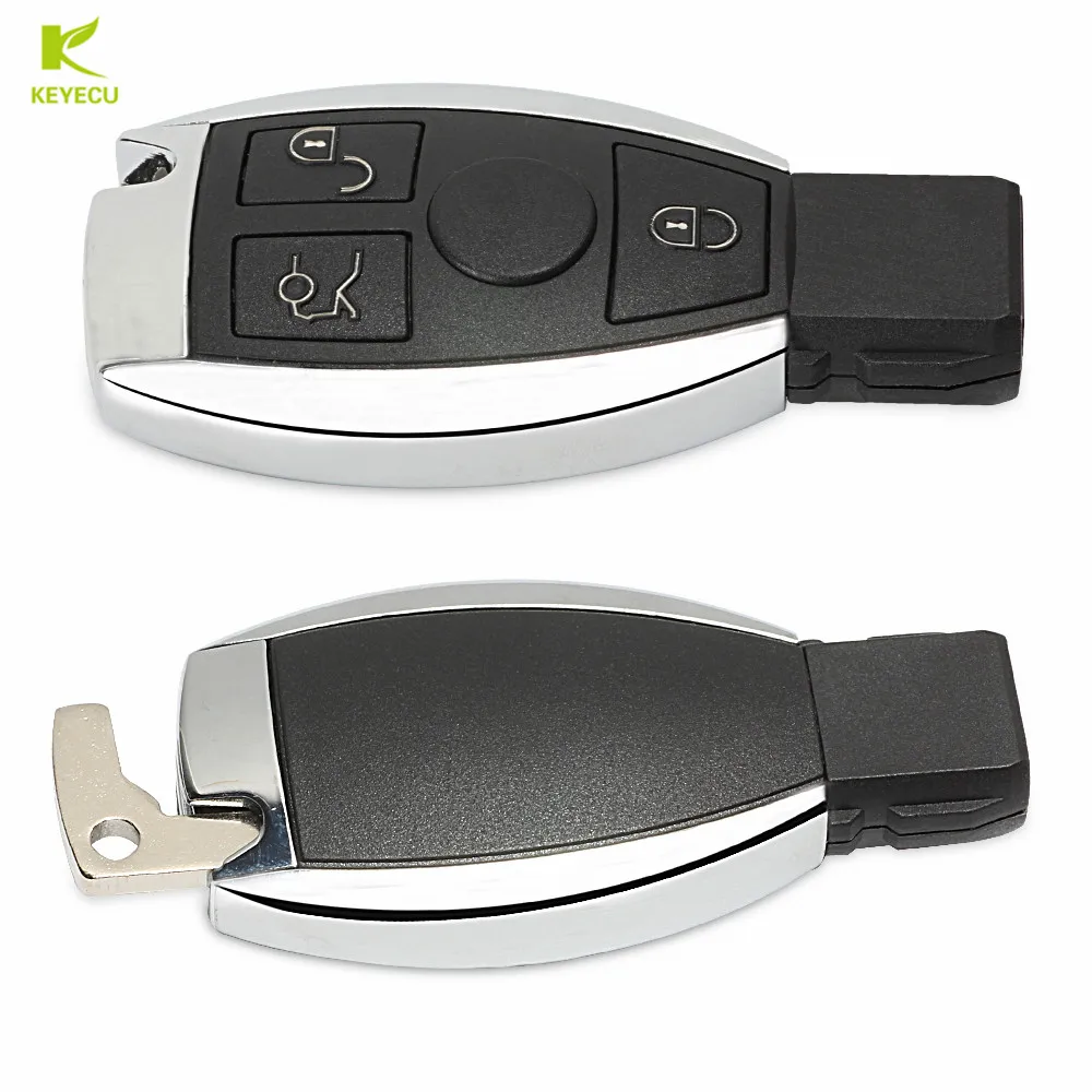 KEYECU Replacement Remote Car Key fob 433MHz BGA replace NEC Chip for Mercedes-Benz A E S G CLK SLK ML Classes after 2000 | Автомобили и
