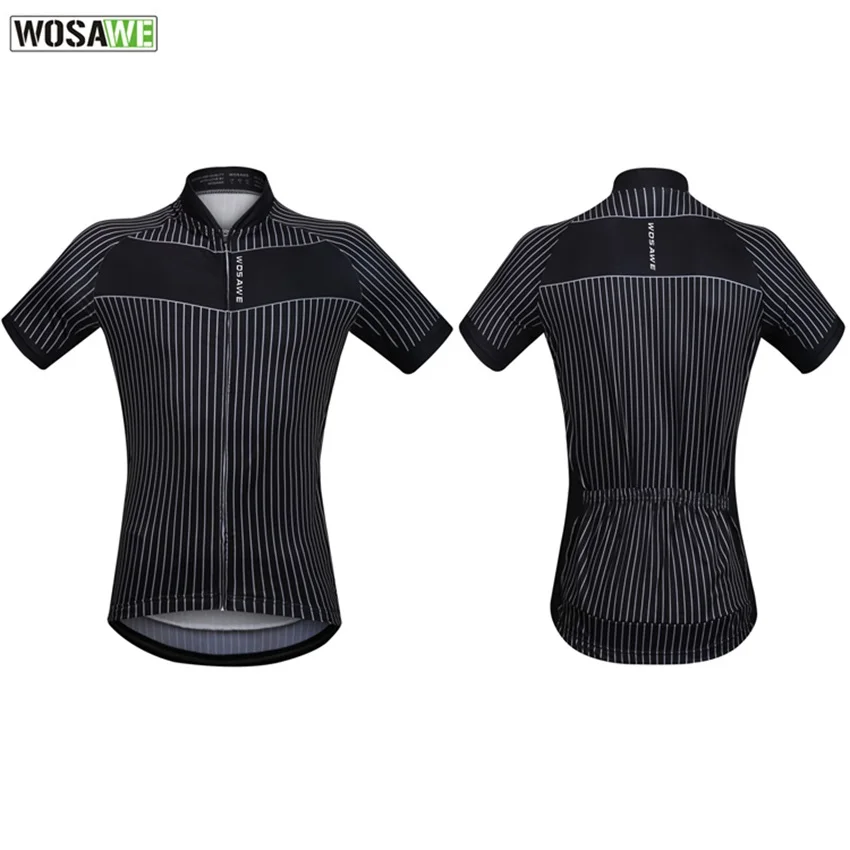 

WOSAWE унисекс велосипедные мужские спортивные летние футболки на молнии с коротким рукавом и задним карманом для спорта на открытом воздухе ...