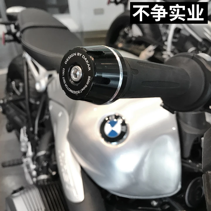 DKDesign Усиленные ручки для мотоцикла противоударные колпачки на руль BMW R NineT RnineT R9T