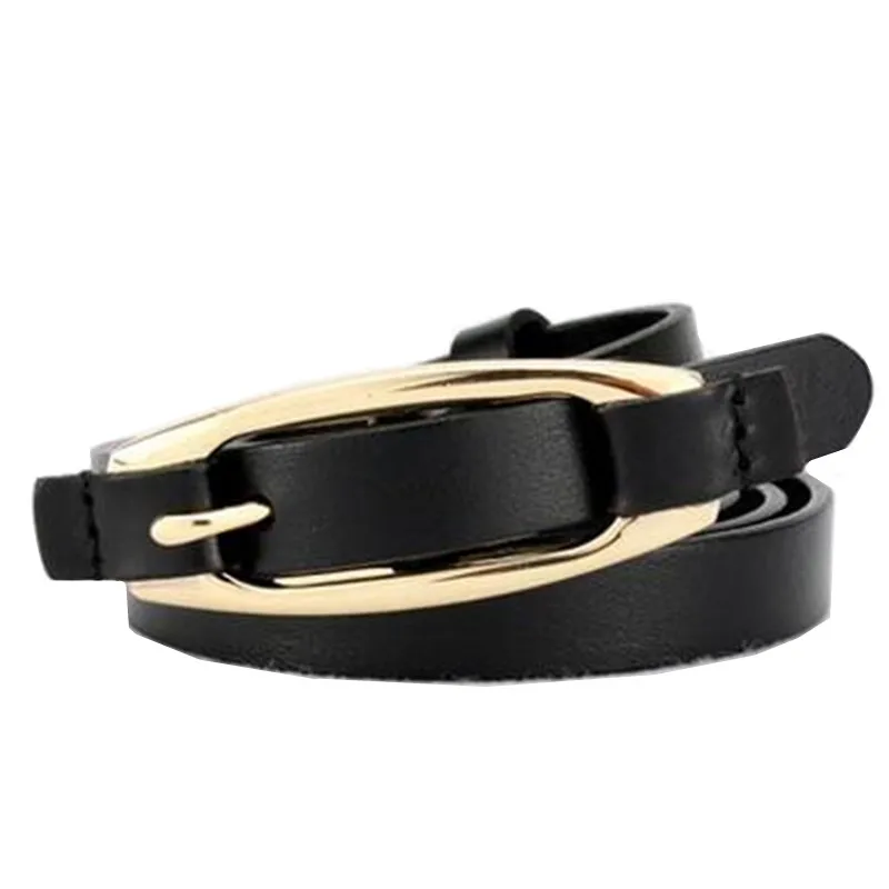 Лидер продаж модный тонкий пояс из искусственной кожи карамельных цветов для