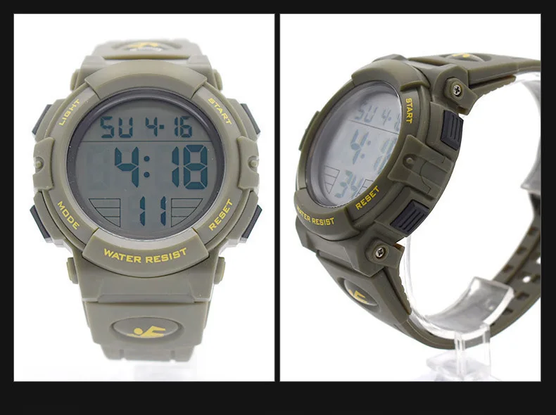 Водонепроницаемые наручные автоматические часы для мужчин digitais Бег мужские