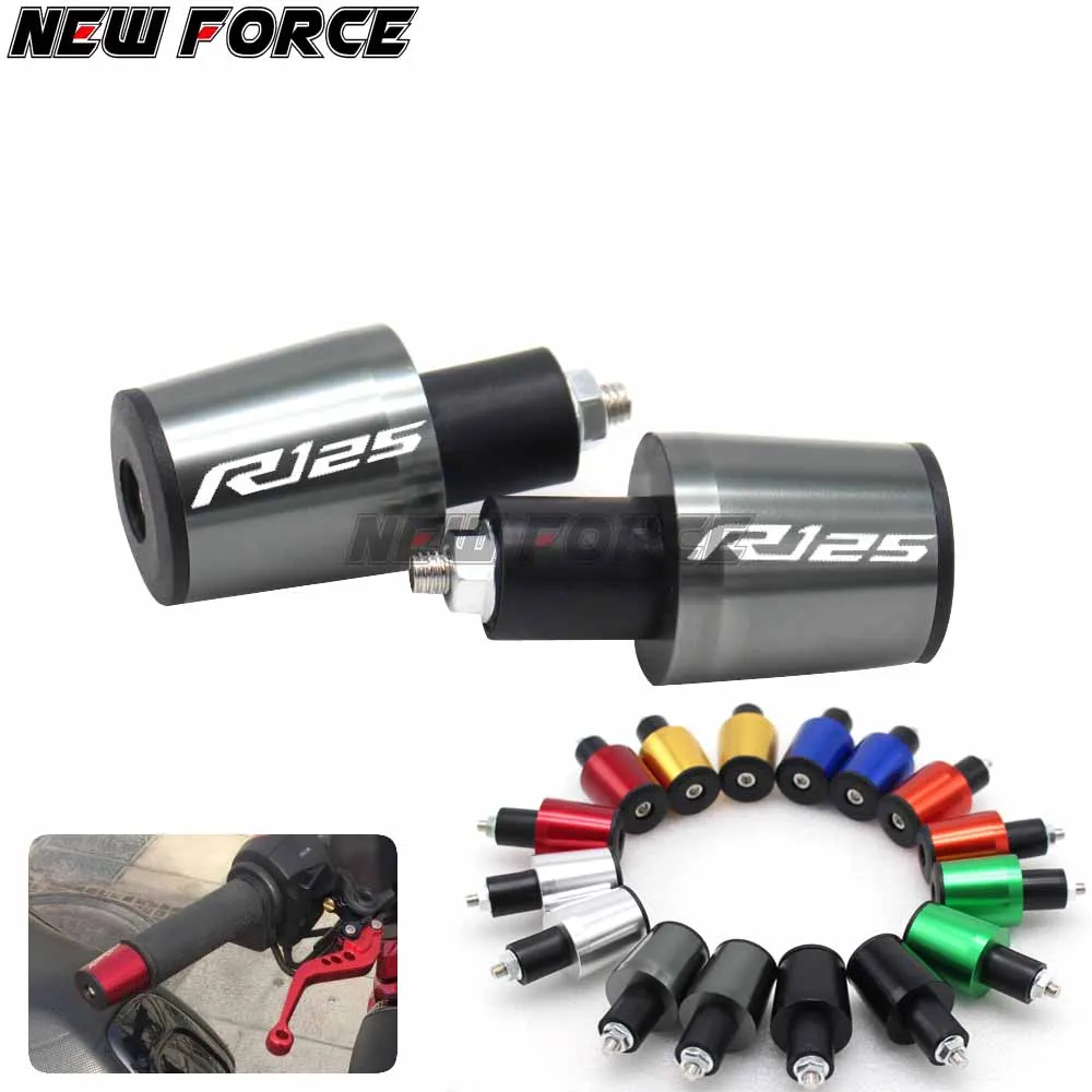 CNC 22 мм ручки руля ручка Крышка Заглушки для YAMAHA YZF R125 YZFR125 2008 2016|Ручки мотоциклов| |