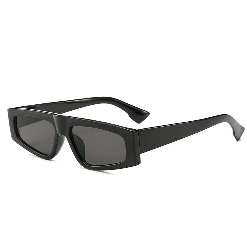 Солнцезащитные очки унисекс квадратные винтажные маленькие брендовые