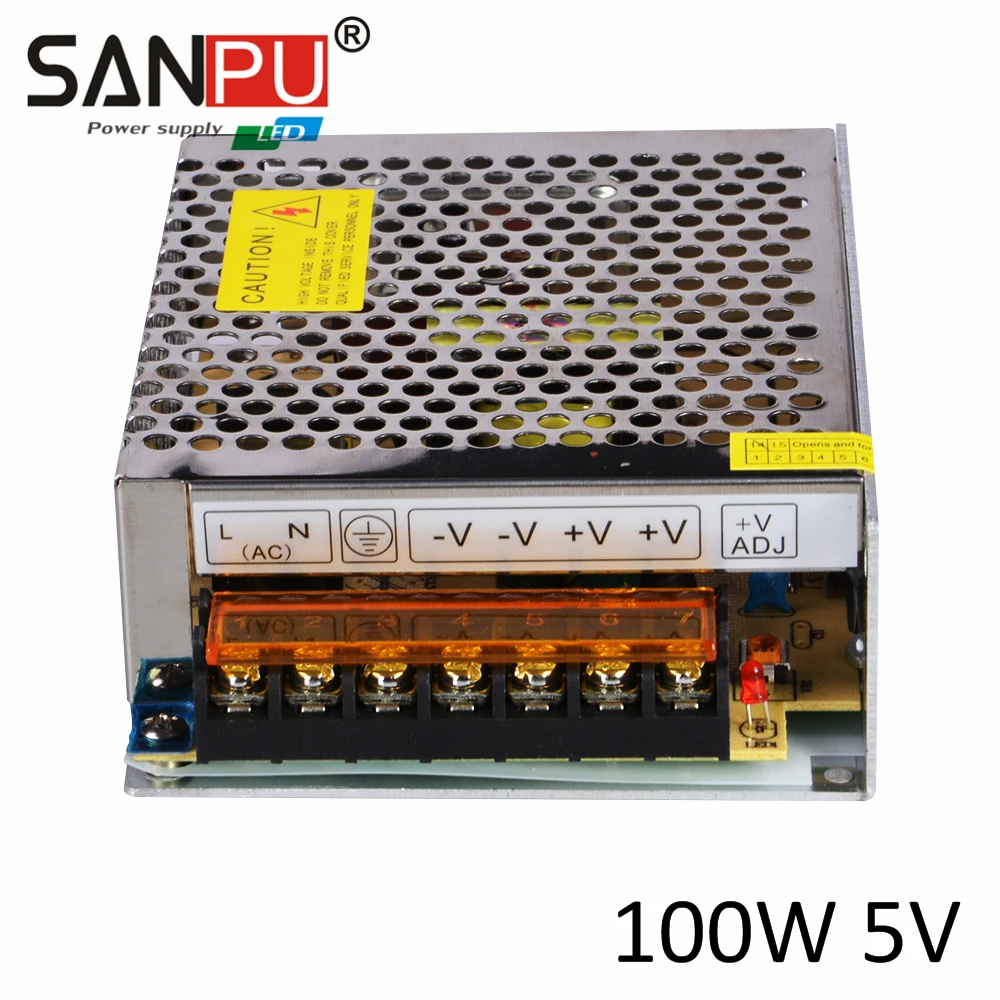 Высокое качество DC5V 20A 100 Вт переключатель источника питания трансформатор