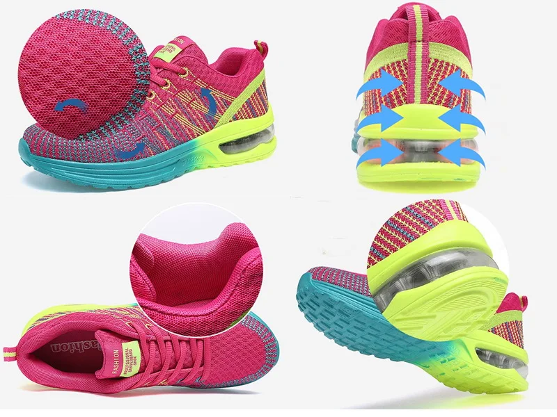 

Brand 2019 new Fashion Women Casual Shoes Breathable Mesh Soft Sneakers Girls Ladies lady shoes women tenis feminino