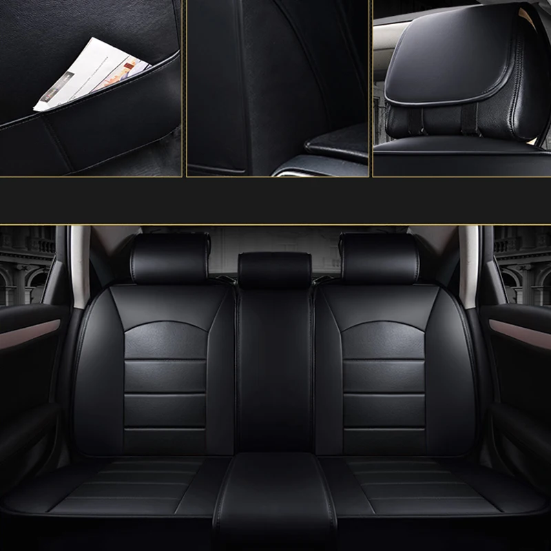 

WLMWL Universal Leather Car seat cover for DS all models DS DS3 DS4 DS6 DS4S DS5 auto styling car accessories auto cushion