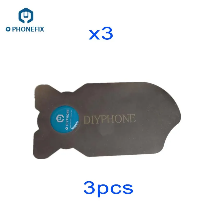 3pcs Type F PHONEFIX, нержавеющая сталь, инструмент для подправки, ультра тонкий, нержавеющая сталь, смартфон, сделай сам, ЖК-экран, инструменты для открывания, много типов, тонкое лезвие - Цвет: 3pcs Type F