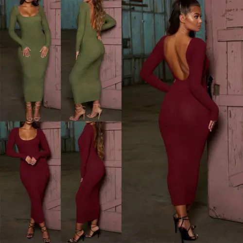 2019 Модный Новый горячий сексуальный женский зимний Обтягивающий джемпер с