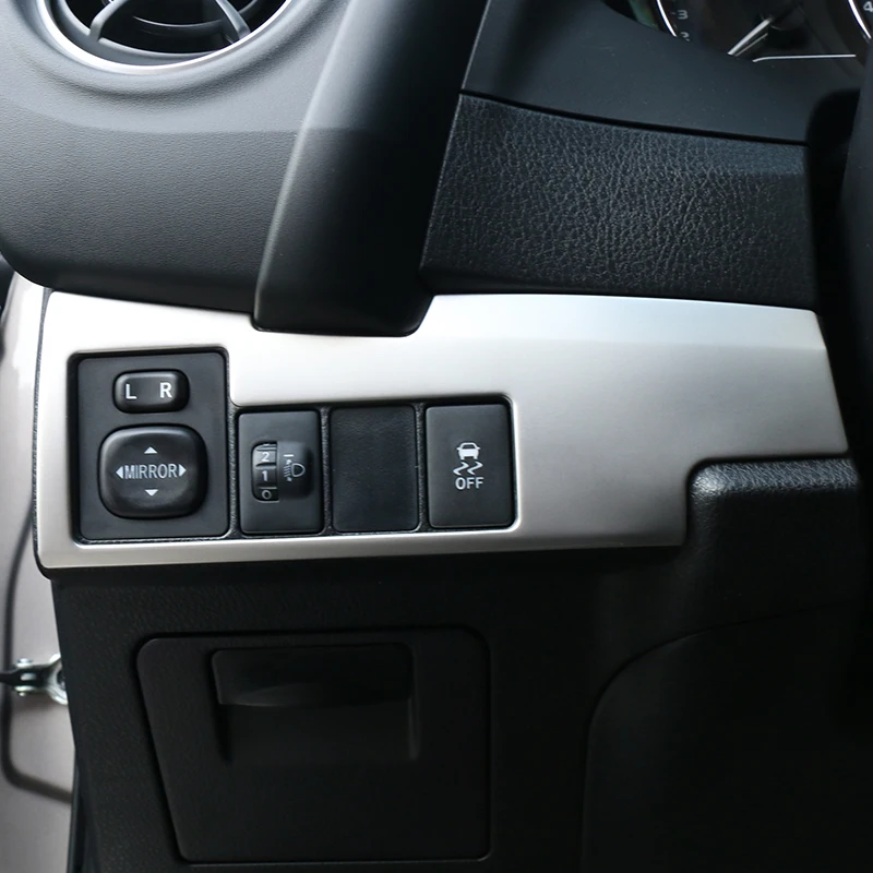 Автомобильные фары Кнопка рамка отделка интерьера литье для 2017 2018 Toyota Corolla 1 2 T Levin