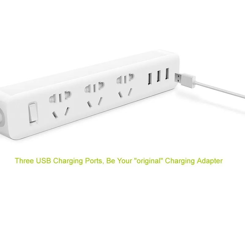 Оригинальная розетка Xiaomi power Strip 3 USB удлинительная розетка умная настенная розетка с адаптером AU/EU/UK/US