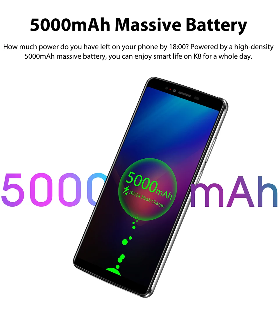 OUKITEL K8 4G мобильные телефоны Android 8,0 4 Гб+ 64 Гб MT6750T восьмиядерный смартфон 5000 мАч с функцией распознавания лица 6,0 дюйма, отпечаток пальца, сотовый телефон