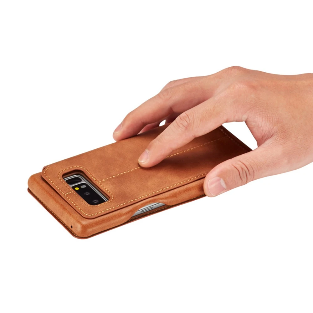 Leather Wallet Case for Samsung S10 S10e S8 S9 Plus Note8 Note9 Flip Stand Book Card Slot Holder Protector Phone Funda | Мобильные