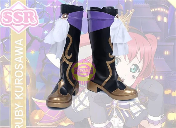 Аниме Love Live Sunshine Aqours Ruby Mari Yoshiko Hanamaru/Обувь для Хэллоуина, ботинки для костюмированной вечеринки