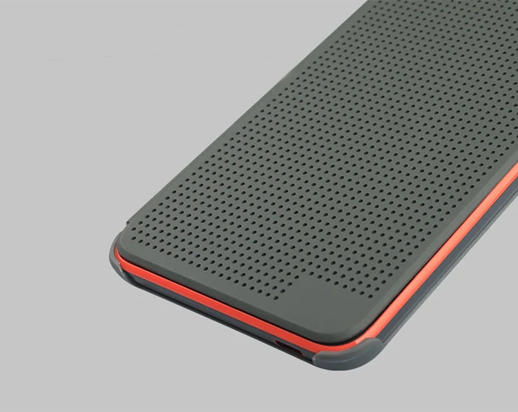 Тонкий чехол в горошек для htc 820G с функцией автоматического просмотра, противоударный силиконовый кожаный чехол с Откидывающейся Крышкой для htc Desire 820 820G
