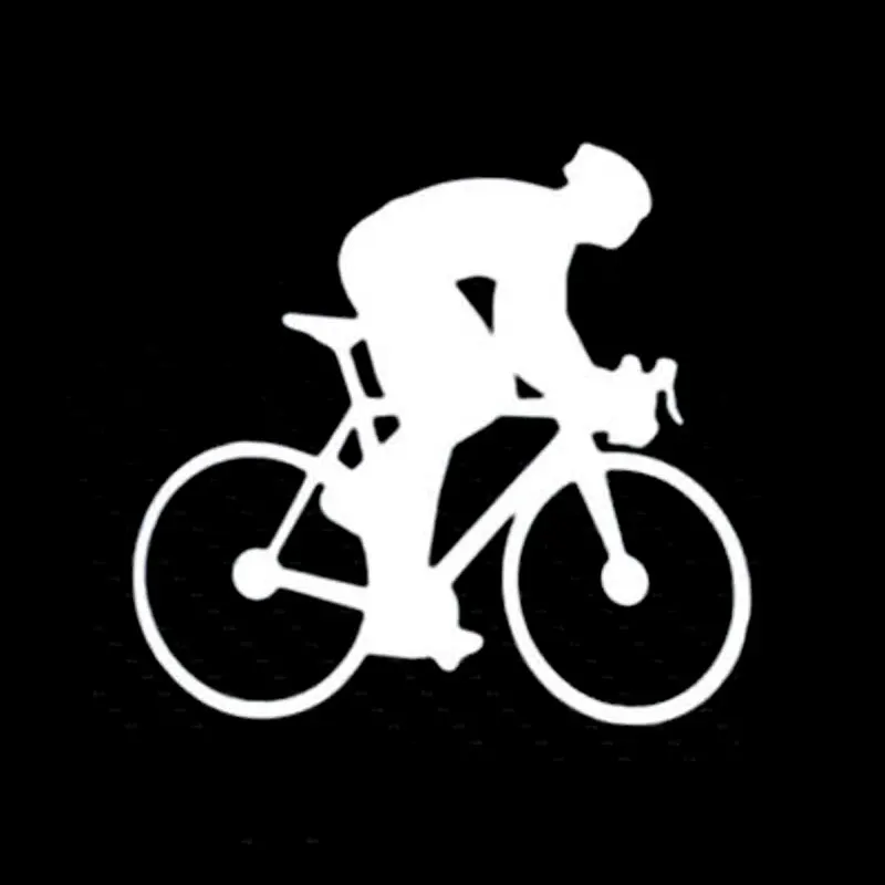 

10.8cm*10.3cm Mountain Vinyl Sports Personality Bike Car Sticker Decal S2-0062