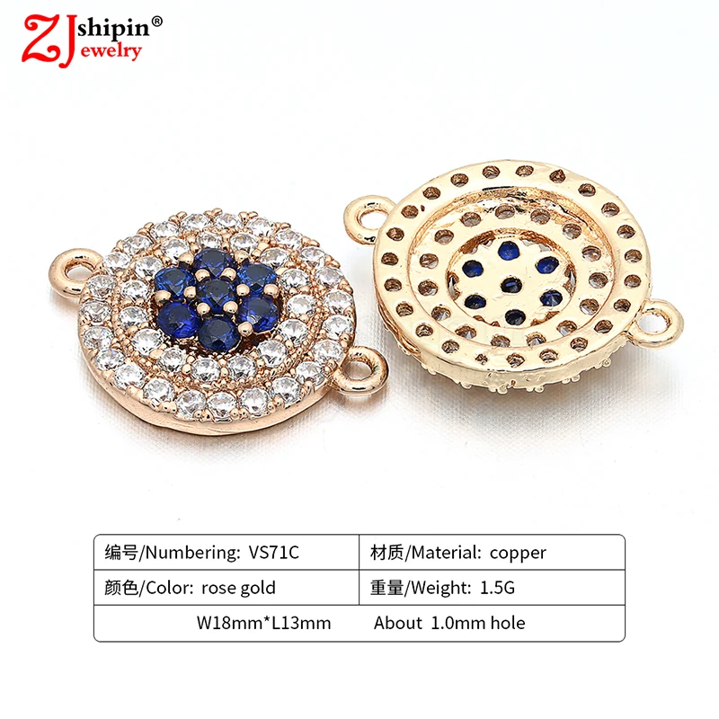 Горячие микро инкрустированные циркониевые CZ ювелирные аксессуары Подходит для