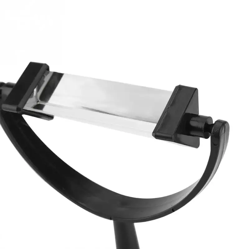 1 шт. Оптическое стекло треугольная призма с подставкой физический свет спектр