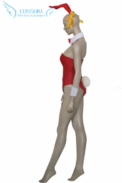 Высокое качество Харухи сузумия Микуру Асахина Кролик костюм униформа косплей