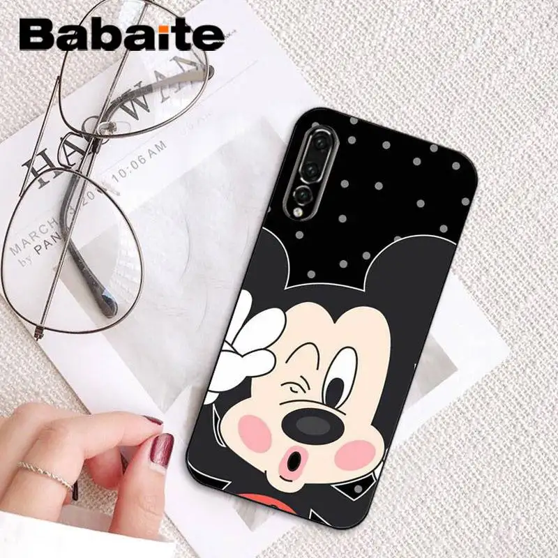 Babaite уши Микки Мауса ТПУ Мягкий силиконовый чехол для телефона для huawei P10 Plus Mate10 Mate20 Pro 10Lite P20 Pro Honor10 View 10