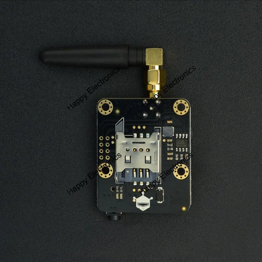 DFRobot Gravity Series UART A6 GSM & GPRS модуль для наружного Интернета вещей совместимый с Arduino +