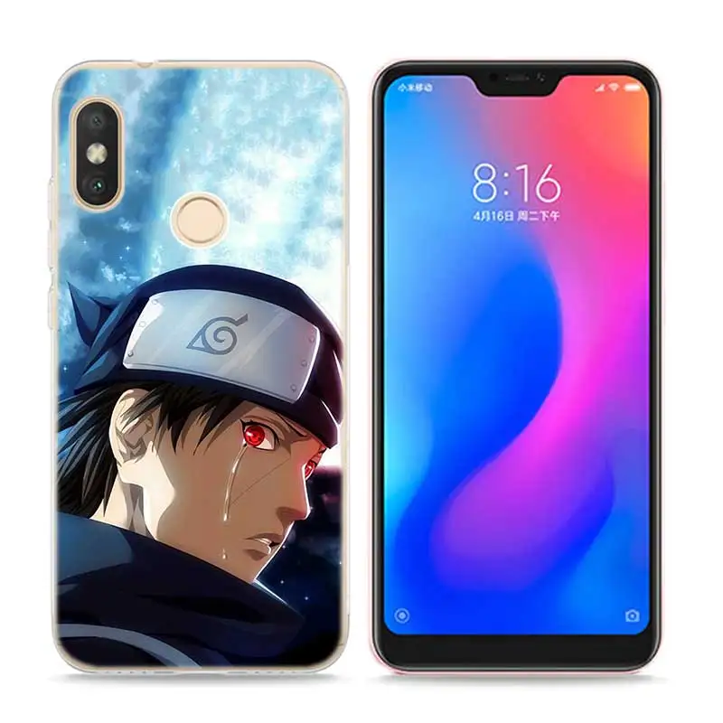 Прозрачный мягкий силиконовый чехол для телефона Аниме Наруто для Xiaomi A1 A2 8 F1 Redmi S2 Note 4X5 6 5A 6A Pro Lite Plus