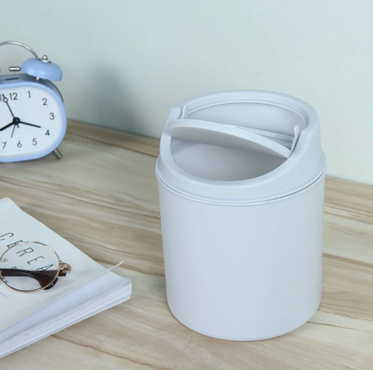 Пластиковое ведро мусорное офисное Кухонное домашнее для хранения ящики на