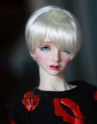 BJD милые парики для волос имитация Мохеровых коротких 1/3 1/4 1/6 DD SD YOSD Куклы супер