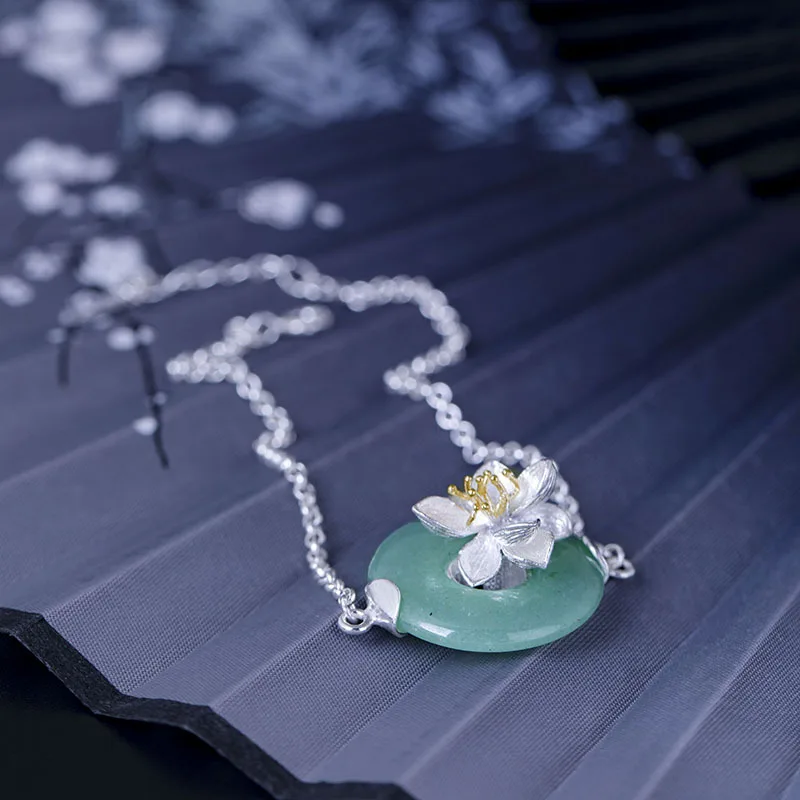 Женский Регулируемый браслет винтажный розового цвета серебряный с цветочным