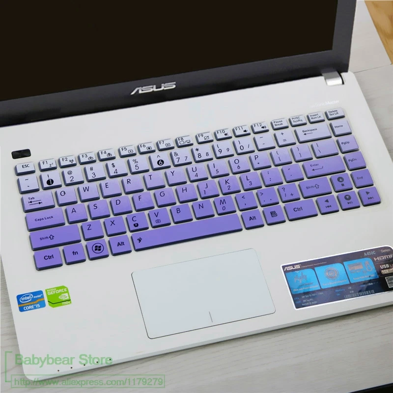 14 ''силиконовый чехол для клавиатуры ноутбука Защитная пленка Asus ASUSPRO P2430UA P2430u