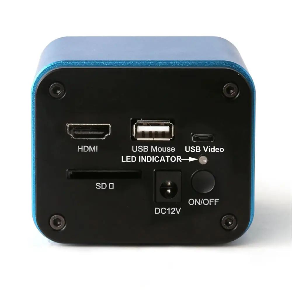 Окуляр с микроскопом 2MP 1080P HDMI + USB ALPHA1080A С образным креплением цветная камера FullHD