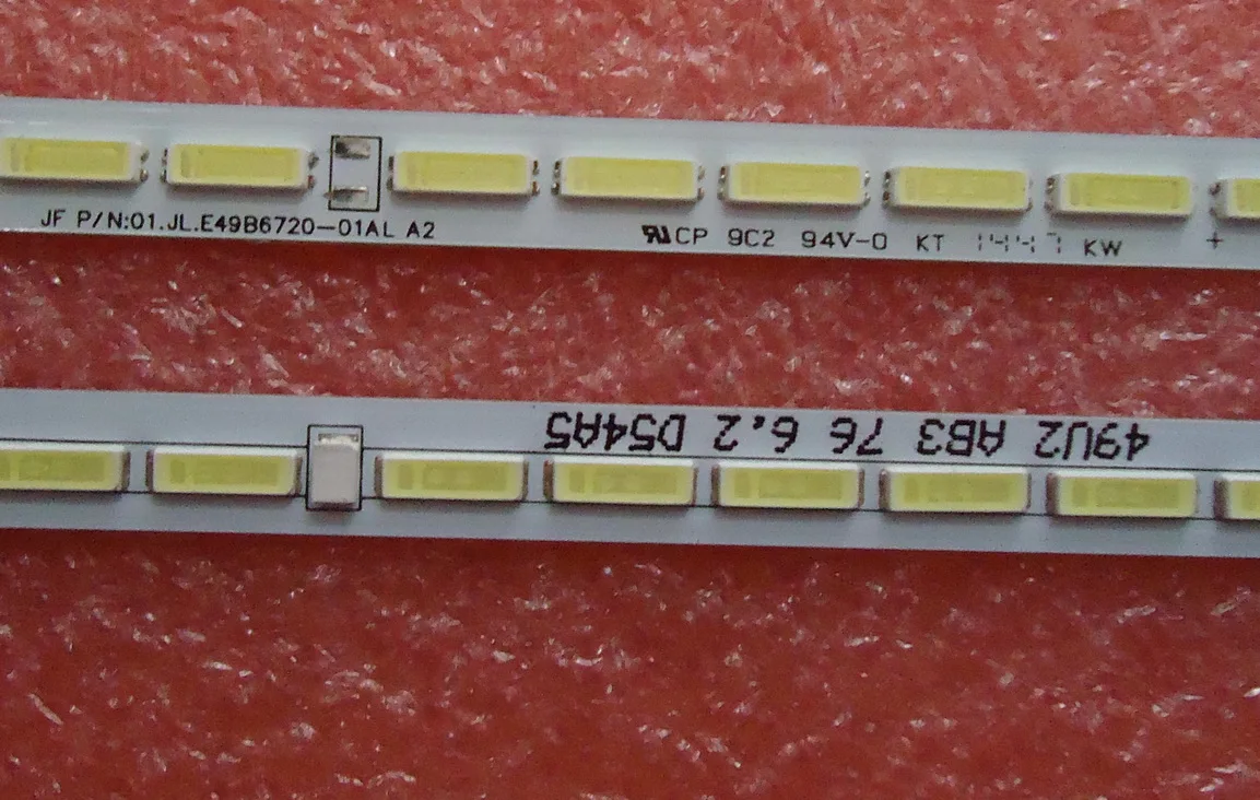 2Pieces/lot For Skyworth 49G8200 LCD backlight strip SEL490WY-LD0-500 100%NEW 1PCS=66LED 540MM | Электроника