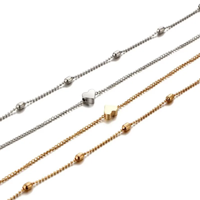 2017 New Fashion Cold Color Choker Necklaces Vintage Multi Layer Heart Pendant Collar Necklace for Women Boho Jewelry Hot | Украшения и