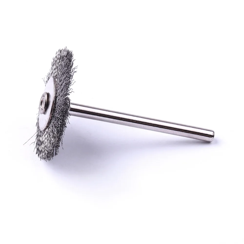 Горячая распродажа 10 шт./компл. 25 мм Круглая стальная щетка шлифовальный круг из