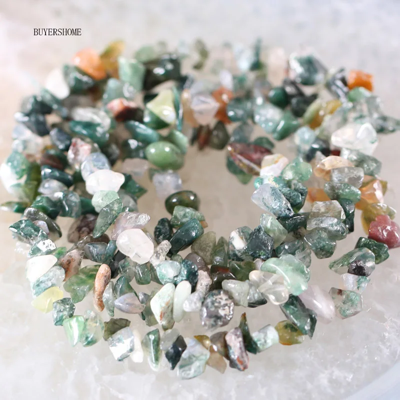Indian Agate Свободные бусины подходят ожерелье браслет серьги для женщин девочек 5x8 мм натуральные камни Lapis Кристалл розовый кварц опал гранат строка 35" - Цвет: Indian Agate