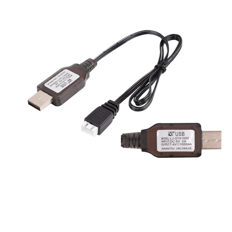 7 4 В 1000 мА Φ USB Кабель зарядного устройства для радиоуправляемого вертолета
