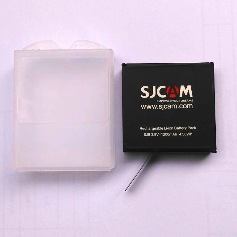 SJCAM SJ8 серия 1200 мАч Зарядное устройство двойной зарядное устройство/чехол для SJ8 Pro/SJ8 Plus/SJ8 Air Actioin аксессуары для камеры