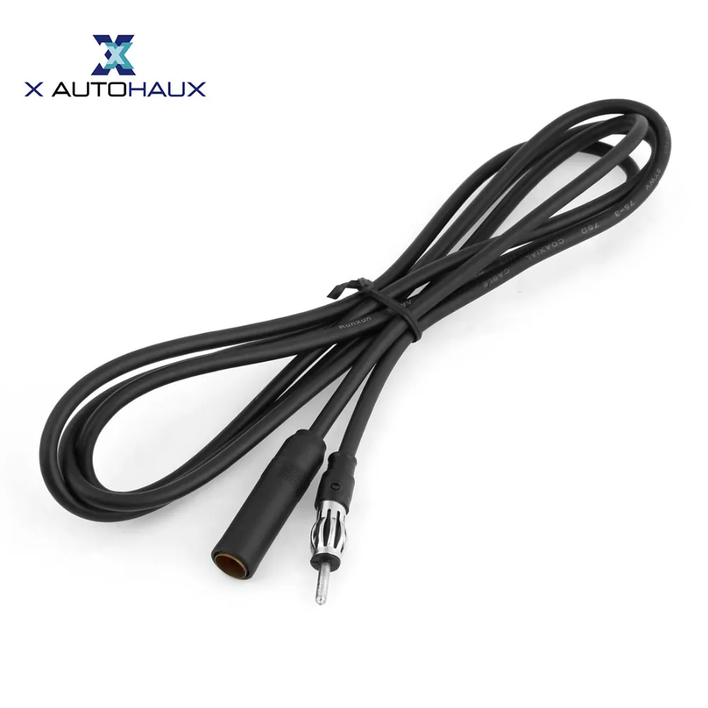 X AUTOHAUX автомобильный черный удлинитель для антенны 3 метра|cars cars|car metercar antenna extension