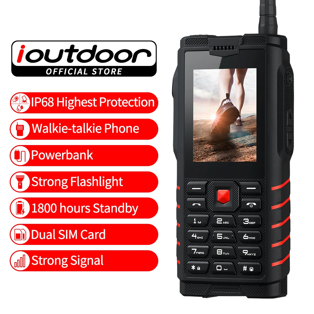 Оригинальный ioutdoor T2 Dual Sim карты IP68 водонепроницаемый ударопрочный мобильный