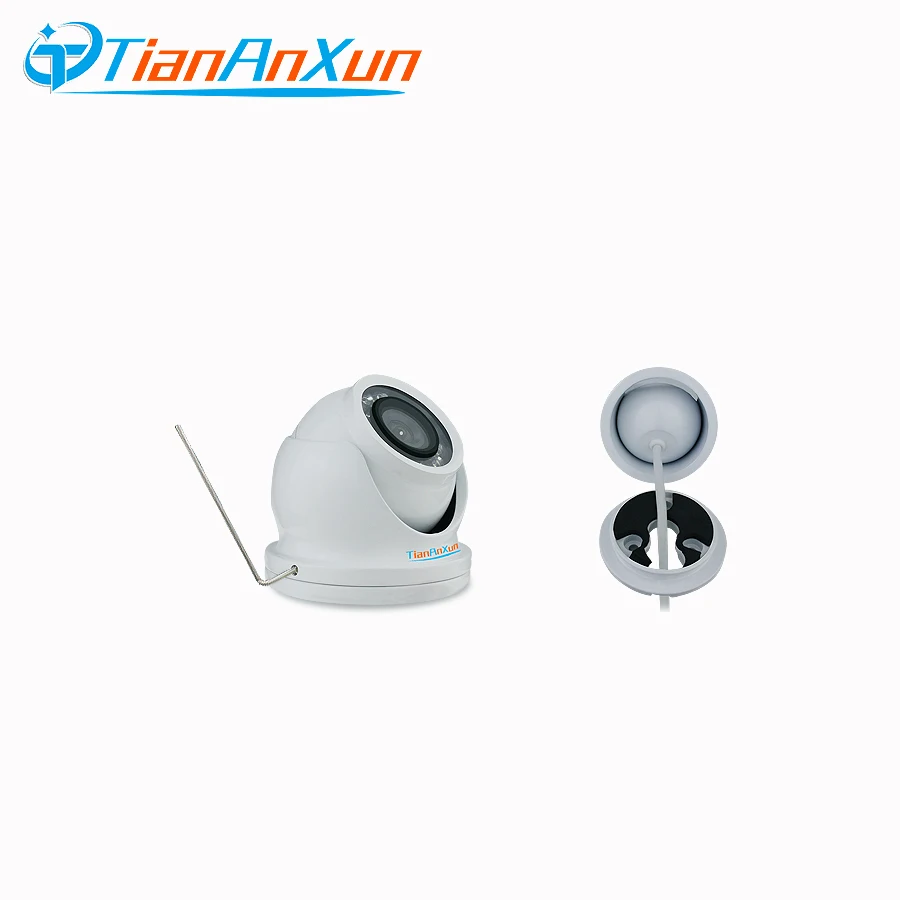 Tiananxun AHD камера аналогового наблюдения 1080P CCTV камера s 720P Мини металлический чехол полусфера ночного видения Видео камера безопасности