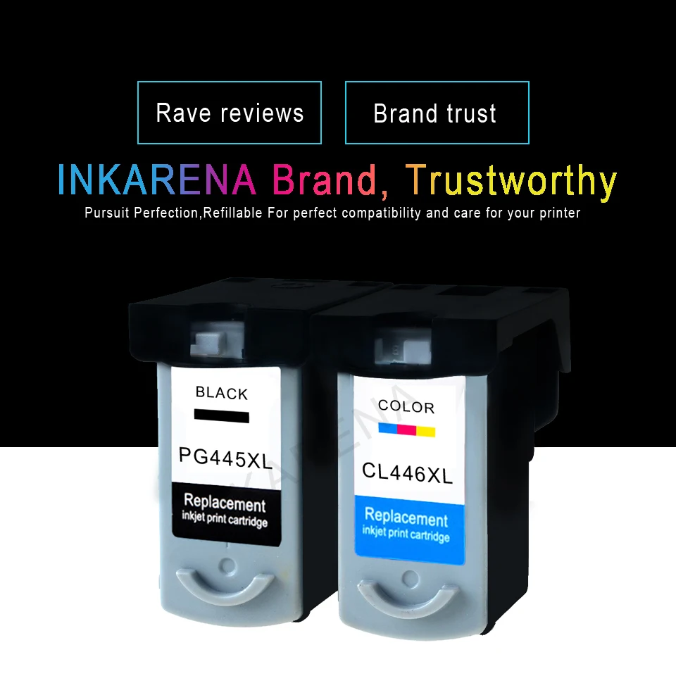 PG-445XL PG 445 PG445 CL446 PG445 XL PG-445 CL-446 чернильные картриджи для Canon Pixma IP2840 MX494 MG2440 MG2540 MG2940 чернила для принтера