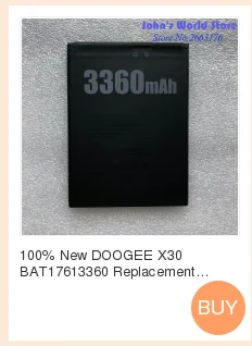 DOOGEE X50 запасная батарея BAT18702000 2000 мАч большая емкость литий-ионная запасная батарея Для DOOGEE X 50 смартфон