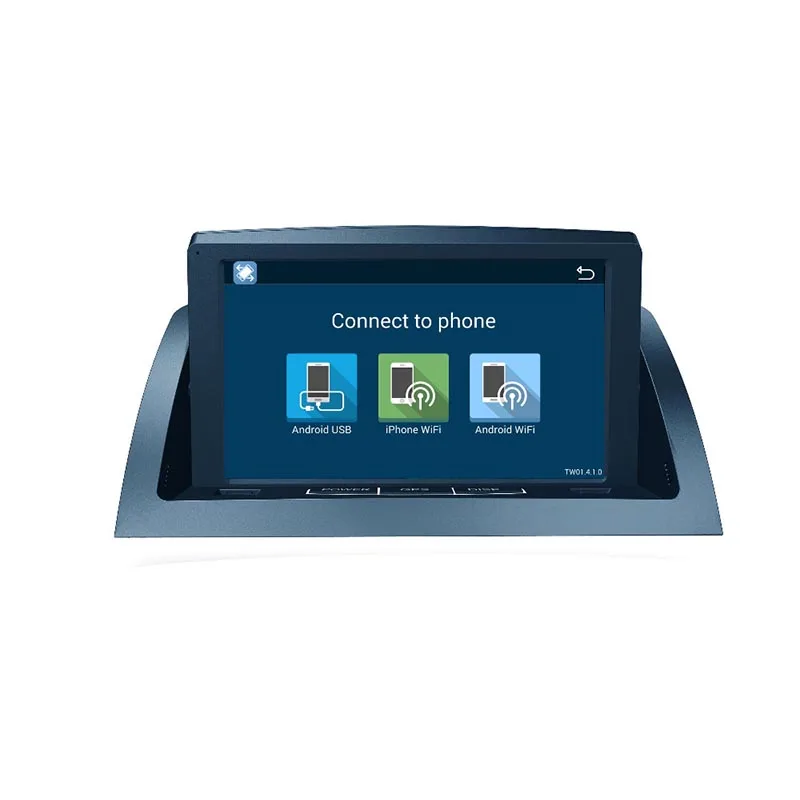 OZGQ 8 дюймов Android IPS экран Автомобильный мультимедийный плеер GPS головное