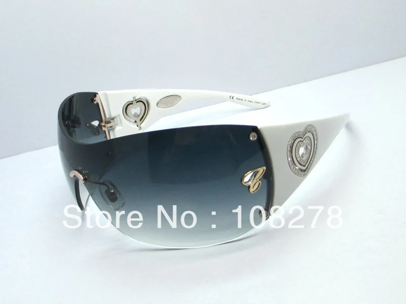 Free shipping fashion vintage classic big box women's Sweet Diamond sunglasses SCH770 | Аксессуары для одежды