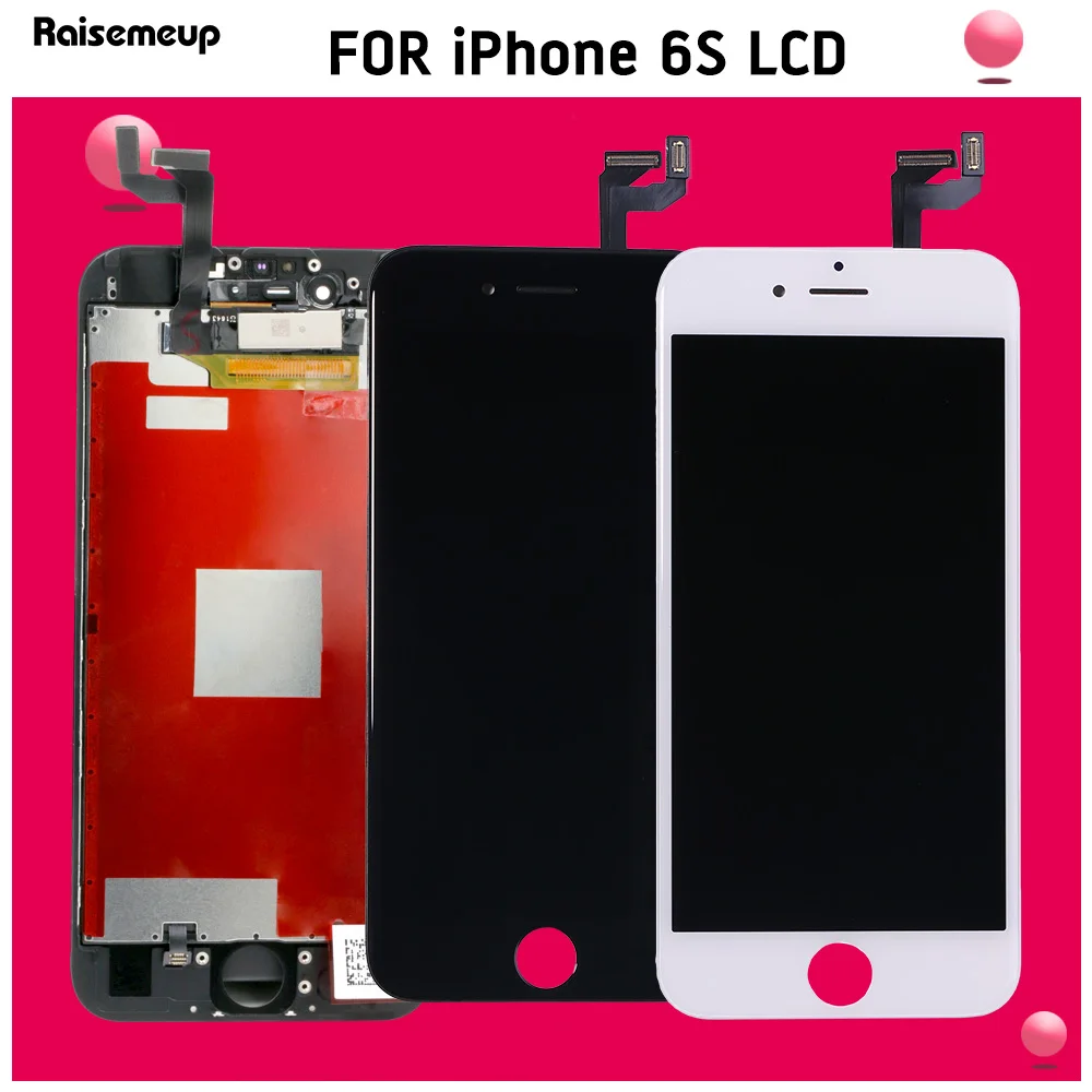 Высококачественный дисплей для iPhone 6S ЖК-экран с 3D сенсорным цифровым