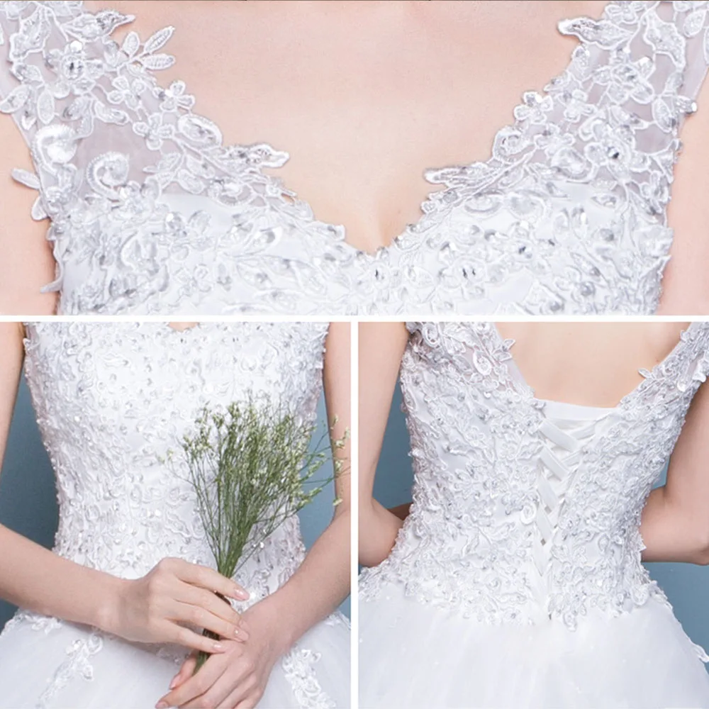 2019 свадебное платье винтажная вышивка роскошная белая Vestidos De Noivas для беременных